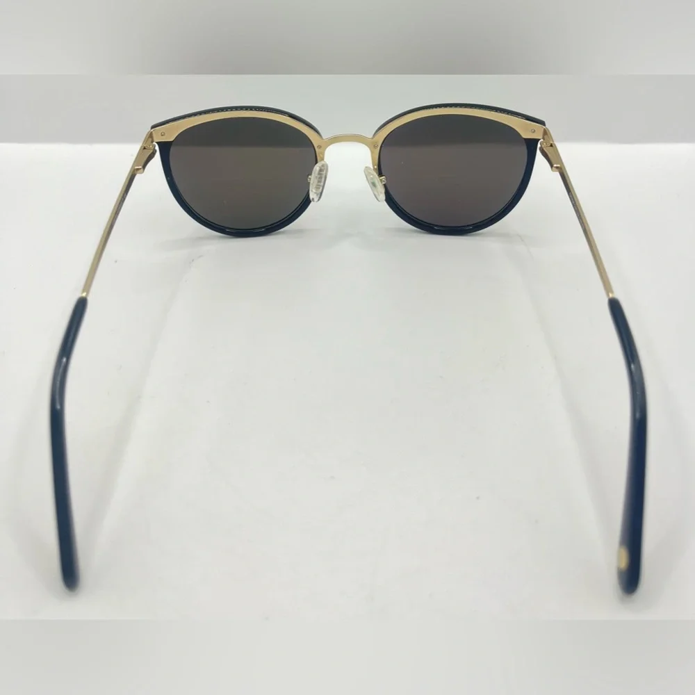 Eyebuydirect Crash Black Gold Oval Sunglasses Frames Only - Picture 6 of 8